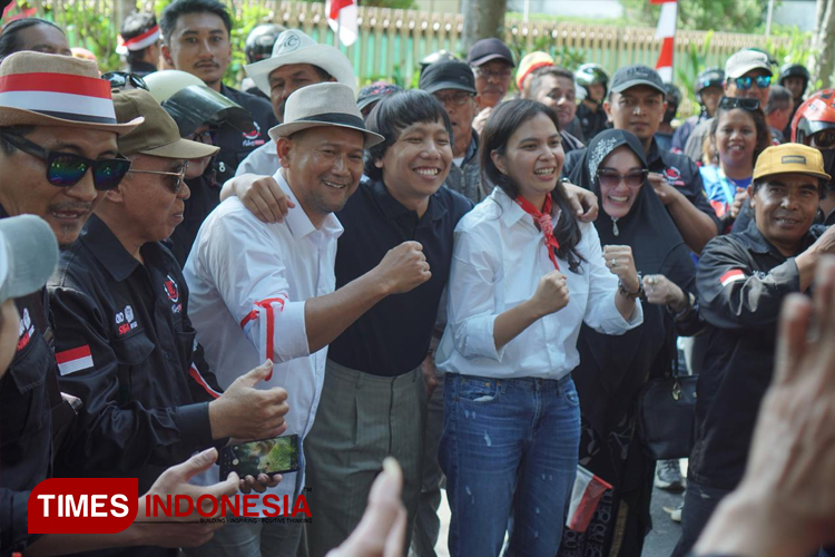 Bubar di Jalur Independen, Rizky Boncell Jadi Timses Duet Sam HC-Ganis di Pilkada Kota Malang