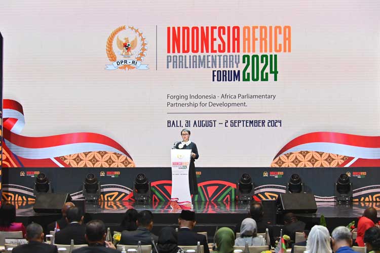 Forum Parlemen Indonesia-Afrika di Bali: Menlu RI Tekankan Pentingnya Kolaborasi Global