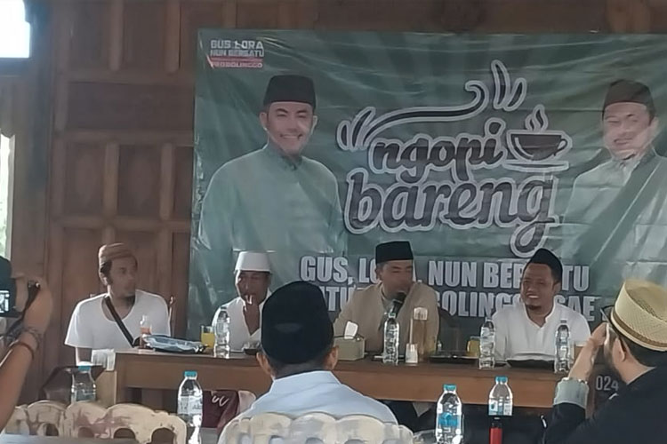 Gus, Lora dan Nun Deklarasi Dukung Gus Haris-Ra Fahmi di Pilkada Probolinggo