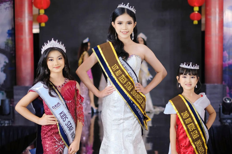 Tiga bintang muda Jatim yang meraih prestasi membanggakan dalam ajang The Star Indonesia 2024. (FOTO: Dok. Jatim Winner)
