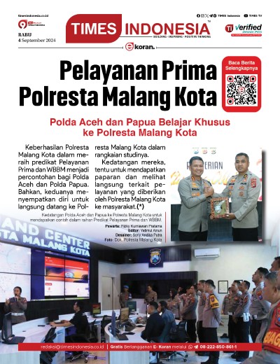 Edisi Rabu, 4 September 2024: E-Koran, Bacaan Positif Masyarakat 5.0