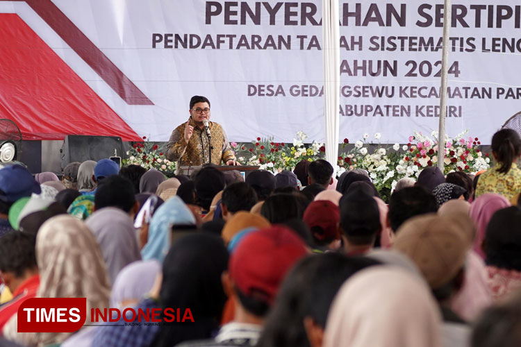 Bupati Kediri Targetkan PTSL Lengkap Tahun 2025