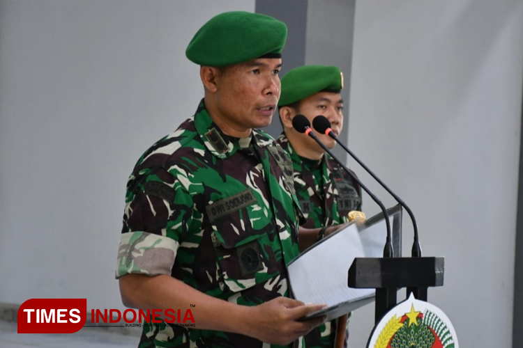 Dandim 0802 Ponorogo Pimpin Acara Korp Raport dan Pindah Satuan