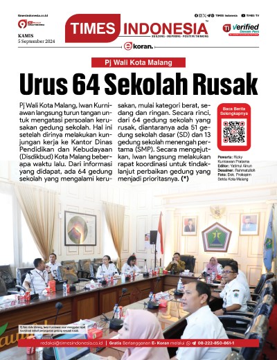 	Edisi Kamis, 5 September 2024: E-Koran, Bacaan Positif Masyarakat 5.0