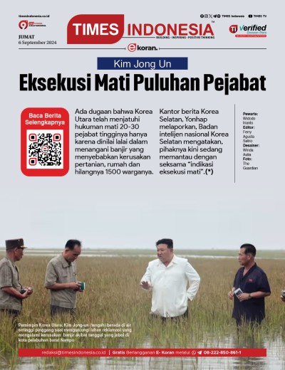 Edisi Jumat, 6 September 2024: E-Koran, Bacaan Positif Masyarakat 5.0