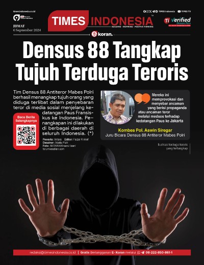 Edisi Jumat, 6 September 2024: E-Koran, Bacaan Positif Masyarakat 5.0