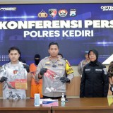 Duo Perampok Dua Minimarket di Wilayah Kediri Dibekuk Petugas Gabungan