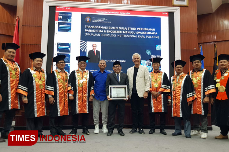 Arif Afandi Resmi Sandang Gelar Doktor dari Universitas Brawijaya