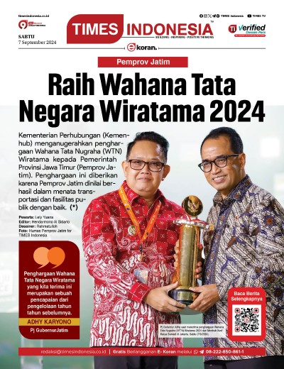 Edisi Sabtu, 7 September 2024: E-Koran, Bacaan Positif Masyarakat 5.0