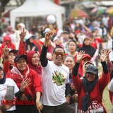 Puncak HUT ke-79 RI, Ribuan Warga Desa Jubung Ikuti Jalan Sehat