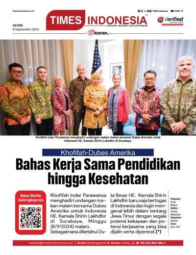 Edisi Senin, 9 September 2024: E-Koran, Bacaan Positif Masyarakat 5.0