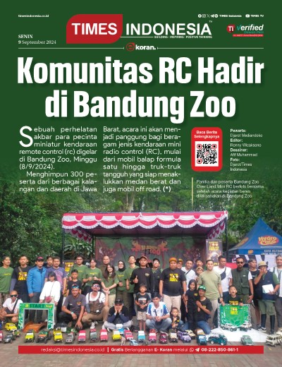Edisi Senin, 9 September 2024: E-Koran, Bacaan Positif Masyarakat 5.0