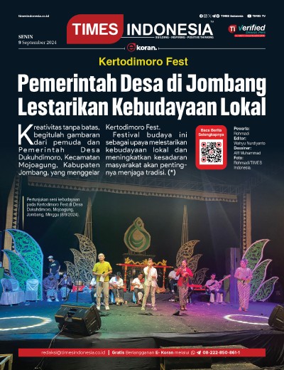 Edisi Senin, 9 September 2024: E-Koran, Bacaan Positif Masyarakat 5.0