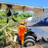 Pesawat Trigana Air Tergelincir di Bandara Kepulauan Yapen, Seluruh Penumpang Selamat