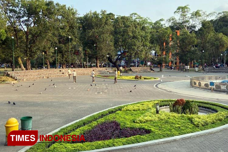 Anggaran Rp5,5 Miliar, Alun-Alun Merdeka Malang Selesai Desember