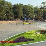 Anggaran Rp5,5 Miliar, Alun-Alun Merdeka Malang Selesai Desember