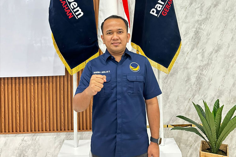 Sekretaris DPD Partai Nasdem Sidoarjo, Mahenda Abdilah Kamil. (FOTO: Dok. Mahenda)