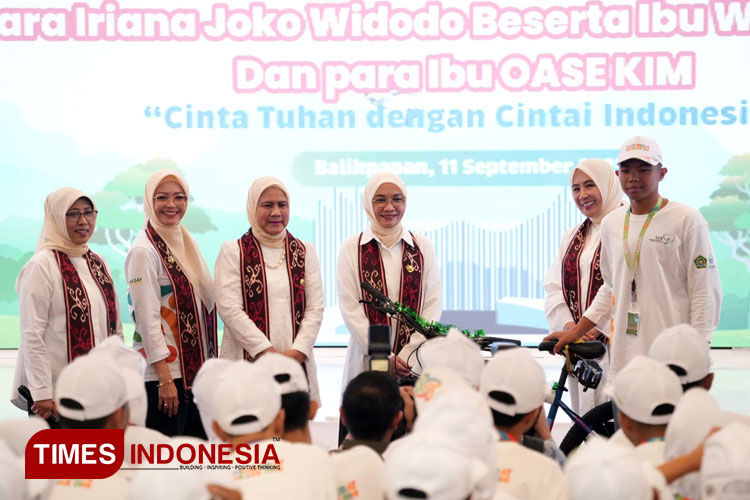 Jelang Purnatugas, Iriana Jokowi Bersama OASE KIM Gaungkan Moderasi Beragama