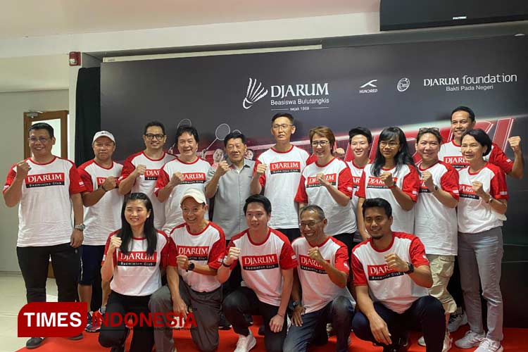 Legenda bulutangkis Indonesia dari PB Djarum berkumpul memantau atlet berbakat (FOTO: Ihza Fajar Azhari/TIMES Indonesia)