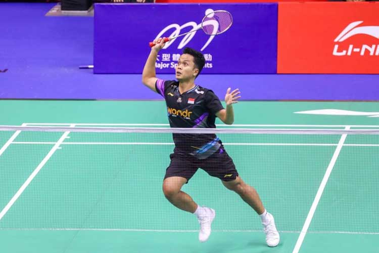 Rubber Game, Anthony Ginting Lolos 16 Besar Hong Kong Open 2024