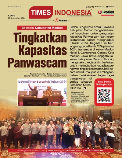 Edisi Kamis, 12 September 2024: E-Koran, Bacaan Positif Masyarakat 5.0