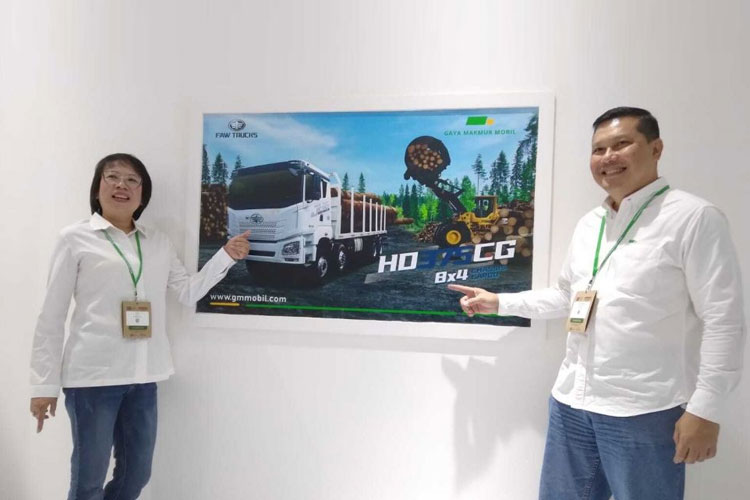 PT Gaya Makmur Mobil Distributor Truk China. (Foto: Humas PT GMM)