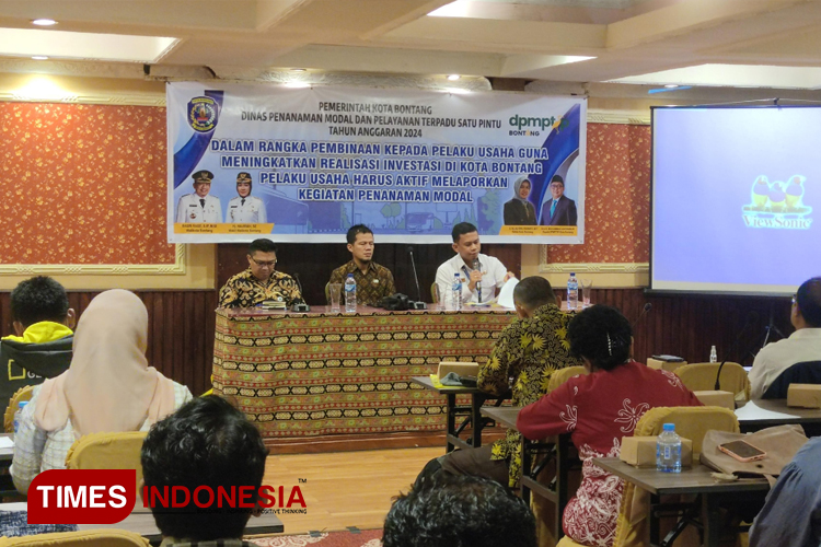DPMPTSP menggelar bimbingan teknis yang dilaksanakan pada Rabu (11/9/2024). (Foto: Kusnadi/TIMES Indonesia)