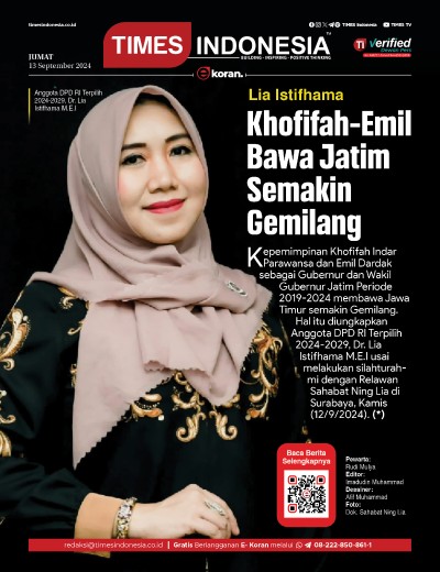 Edisi Jumat, 13 September 2024: E-Koran, Bacaan Positif Masyarakat 5.0