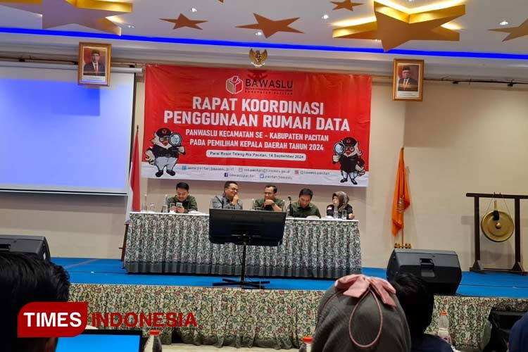 Perkuat Rumah Data, Bawaslu Pacitan Kumpulkan Panwascam