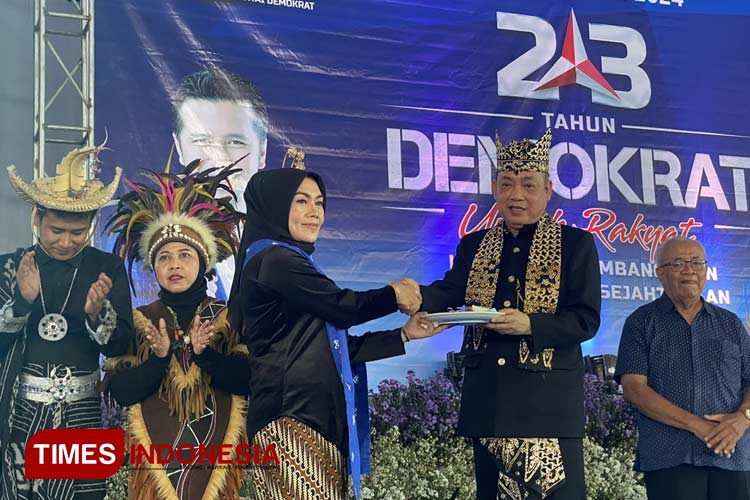 HUT Partai Demokrat Banyuwangi, Michael: Siap Menangkan Ipuk-Mujiono