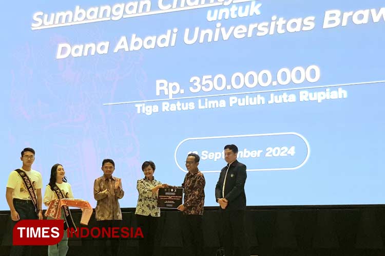 IKA UB Serahkan Bantuan Dana Abadi untuk Kampus Sebesar Rp350 Juta