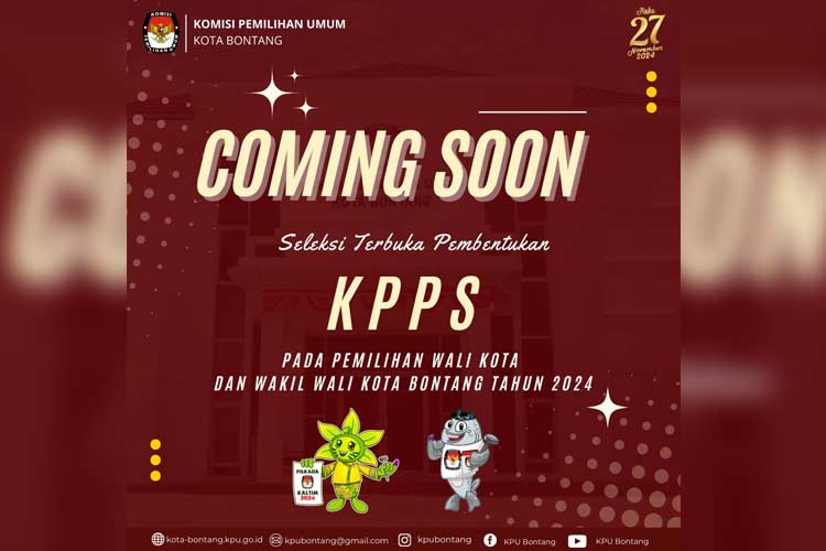 KPPS Bontang siap dibuka mulai 16 September 2024. (Foto: KPU Bontang)