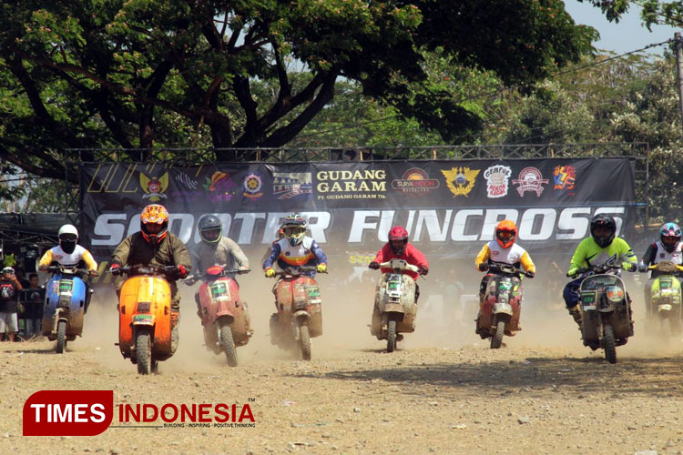 Scooter Fun Cross di KSF 2024 (Foto: yobby/Times Indonesia)
