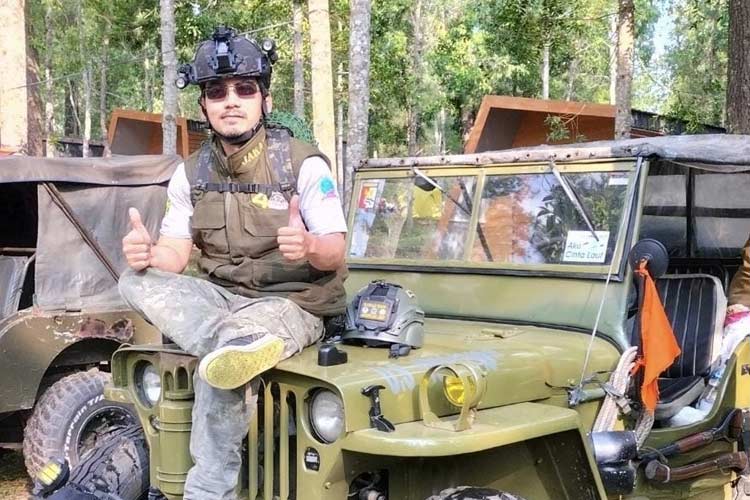 Wawan Wood saat hadir dalam kegiatan Jambore Nasional American Jeep ke XII 2024 di Specta Merbabu, Kabupaten Semarang. (Foto: Wawan Wood for TIMES Indonesia)