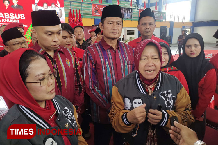 Pamerkan Keberhasilan di Surabaya, Risma Siap Bangun Jawa Timur