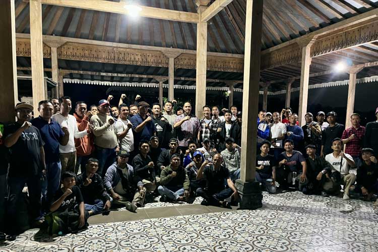 Dukung Paslon Joko-Rony, Belasan Elemen Masyarakat di Bantul Siap Kampanye Door-to-door