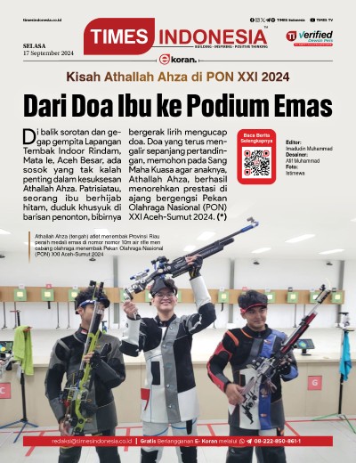 Edisi Selasa, 17 September 2024: E-Koran, Bacaan Positif Masyarakat 5.0