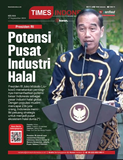 	Edisi Selasa, 17 September 2024: E-Koran, Bacaan Positif Masyarakat 5.0