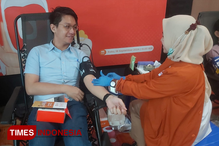 Rayakan HUT ke-19, LPS Menggelar Donor Darah