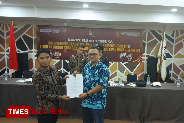 Tetapkan DPT 154.425 Pemilih, KPU Kota Banjar Terima Saran Perbaikan Bawaslu