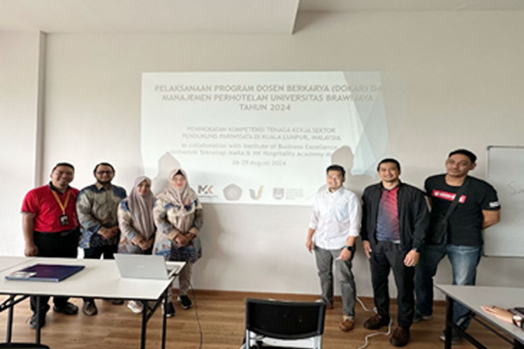 Dosen Berkarya di Kuala Lumpur: Kolaborasi Fakultas Vokasi Universitas Brawijaya dengan Institute of Business Excellence, Universiti Teknologi MARA & MK Hospitality Academy