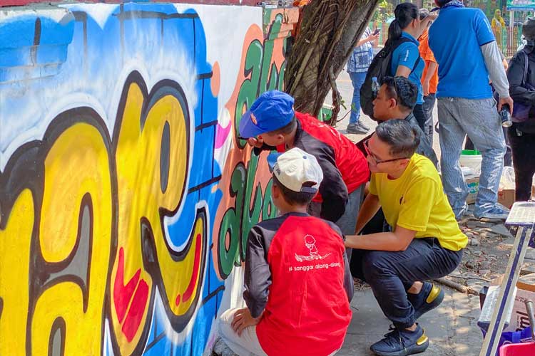 Ascott Indonesia Cluster East Java Gelar Kampanye Giving As One di Sanggar Alang-Alang Surabaya