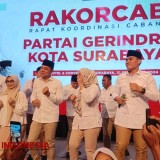 Solid Dukung Eri-Armuji, Gerindra Surabaya Siap Tumbangkan Kotak Kosong di Pilkada Surabaya 2024