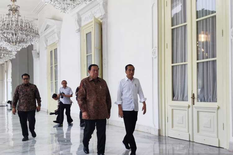 Jokowi dan SBY Sepakat Dukung Pemerintahan Prabowo Subianto