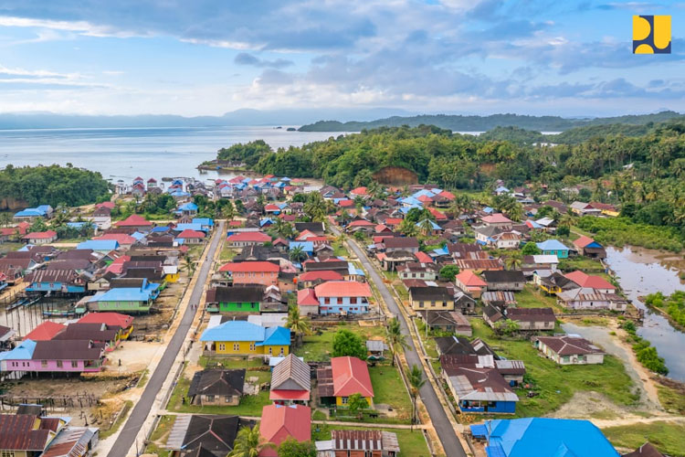 Kementerian PUPR RI Tata Kawasan Permukiman Kumuh Lagasa di Kabupaten Muna