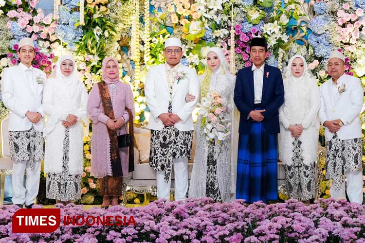 Presiden Jokowi Jadi Saksi Pernikahan Yusuf dan Jihan, Khofifah: Sebuah Kehormatan yang Luar Biasa