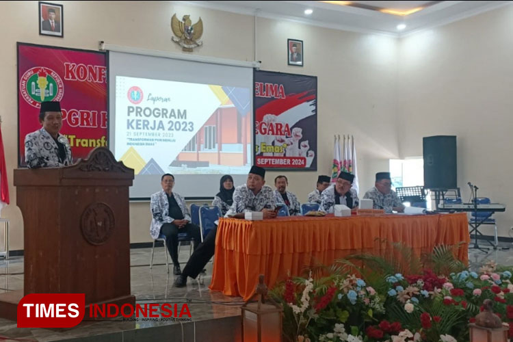 Konferensi Kerja PGRI Banjarnegara Bahas Pemilihan Ketua Baru, Ini yang Terjadi