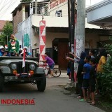 Bawa Pulang 2 Medali PON XXI, Atlet Sepak Takraw Putri Kota Kediri Dikirab Warga