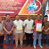 KPU Jatim Resmi Tetapkan Tiga Paslon di Pilgub Jatim 2024