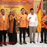 Resmi Dilantik, DPC MKGR Sidoarjo Siap Memenangkan Subandi-Mimik